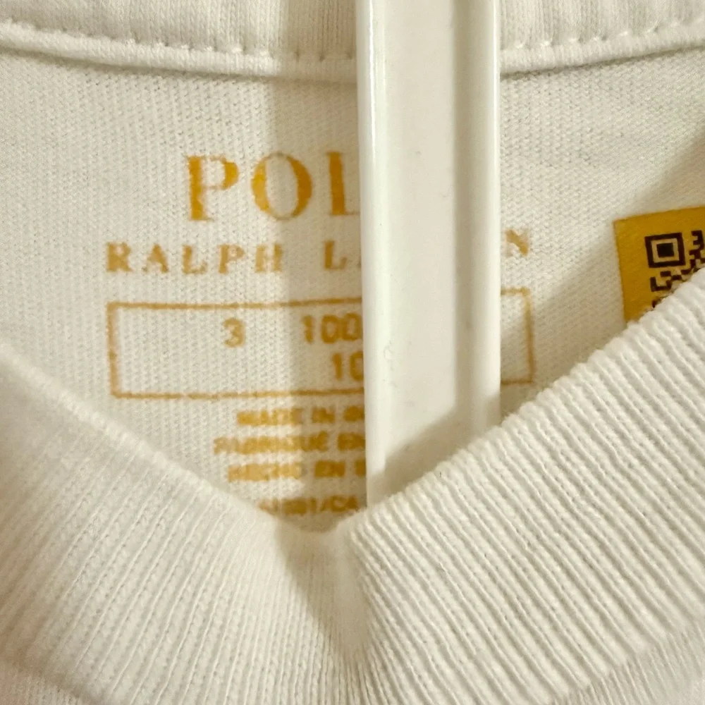 Polo by Ralph Lauren Kids White Tee with Colorful Graphic